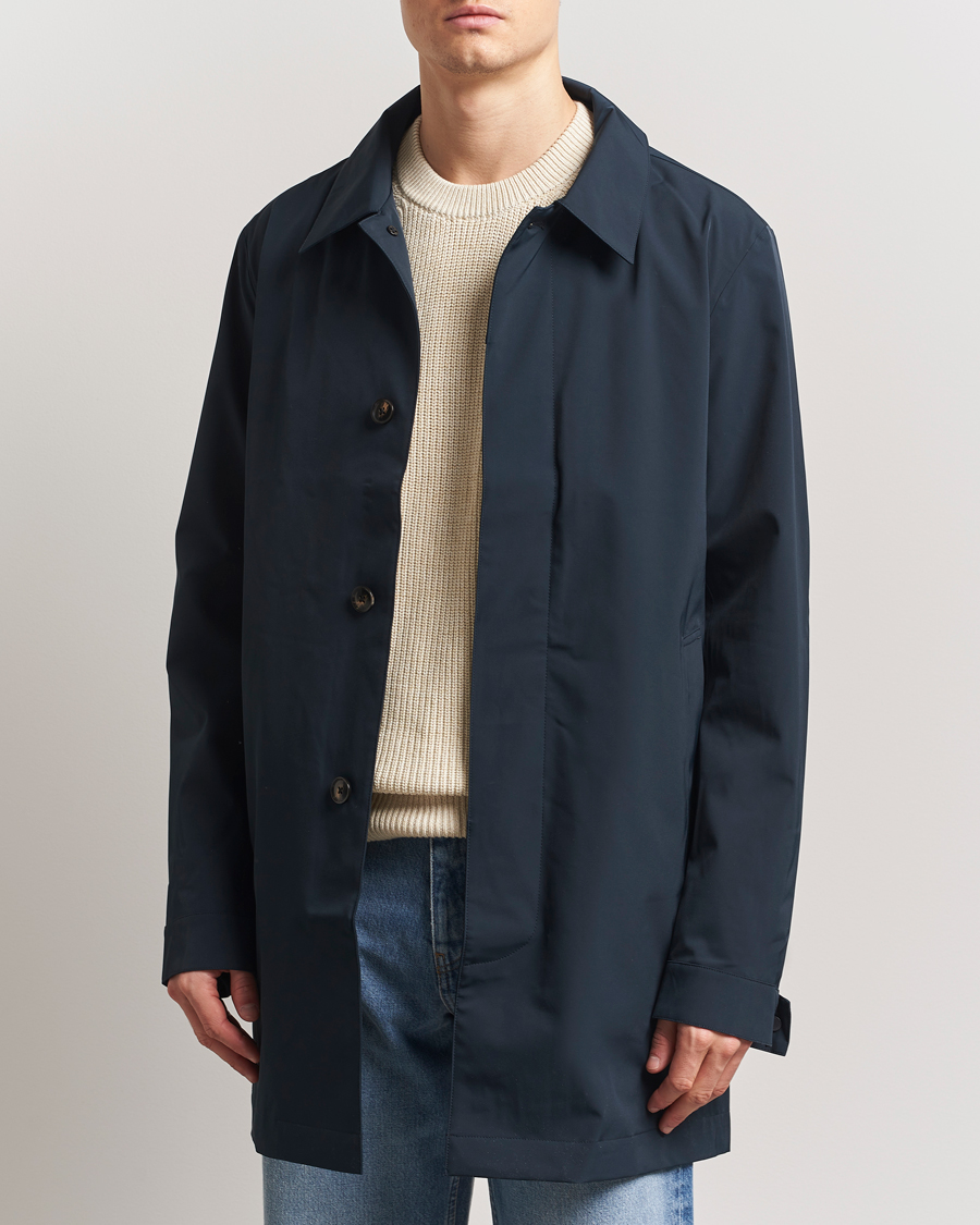 Mies | Takit | NN07 | Kim Waterproof Car Coat Navy Blue