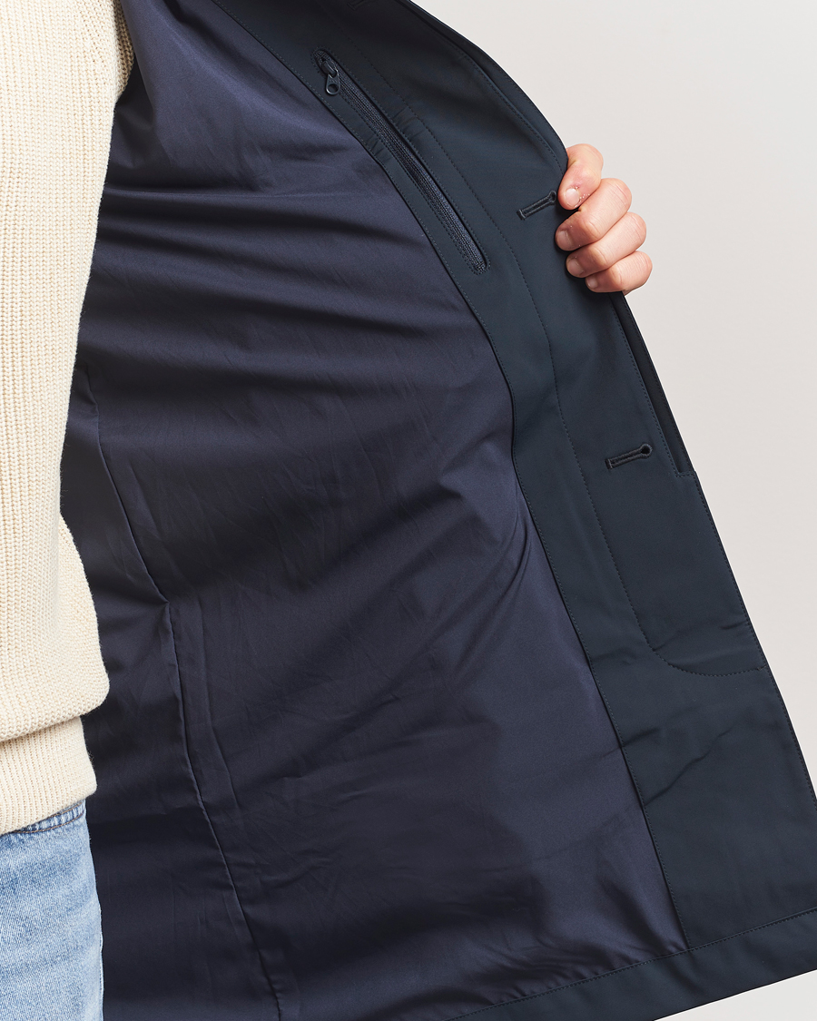 Mies | Takit | NN07 | Kim Waterproof Car Coat Navy Blue