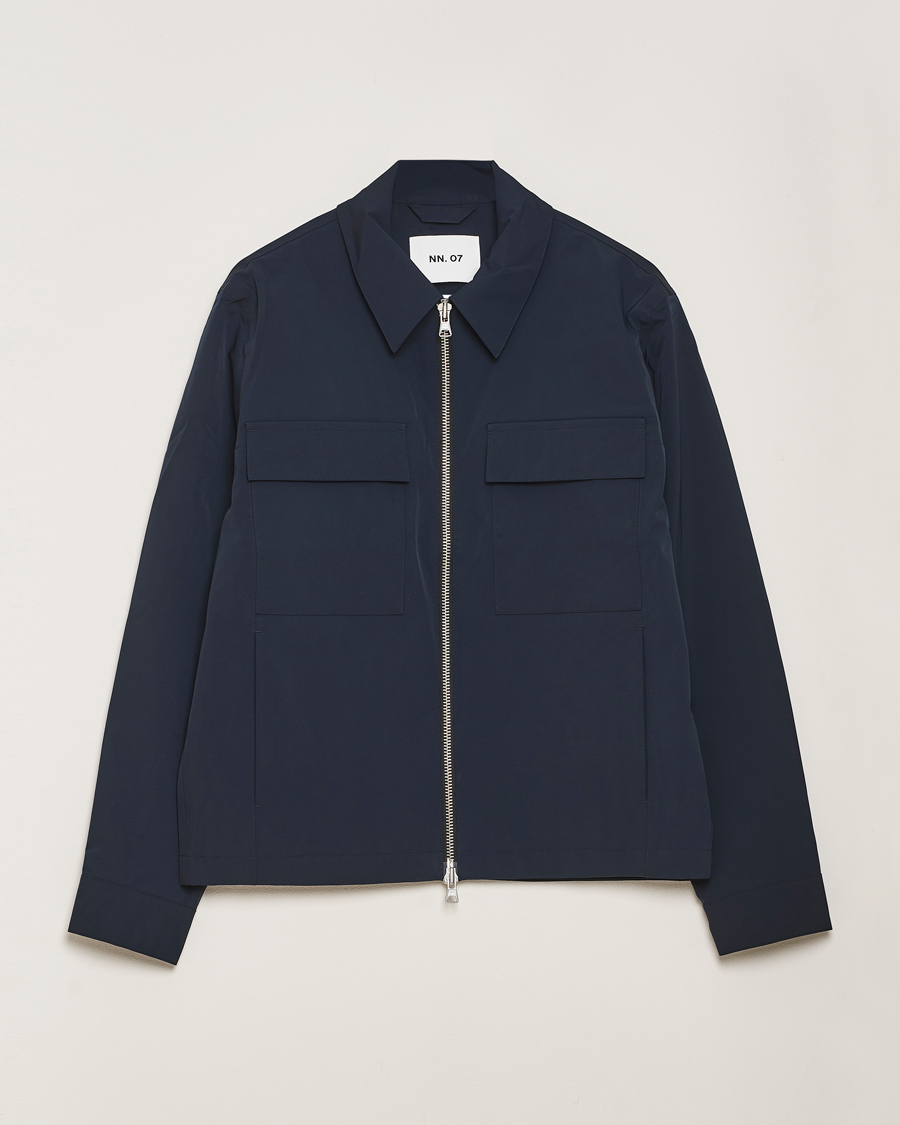 Mies | Takit | NN07 | Alban Bomber Jacket Navy Blue