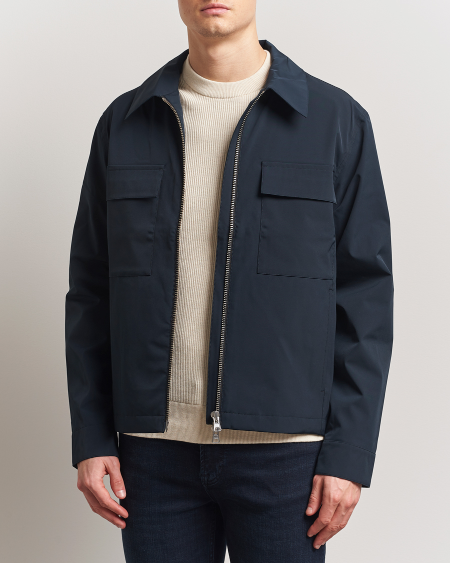 Mies | Takit | NN07 | Alban Bomber Jacket Navy Blue