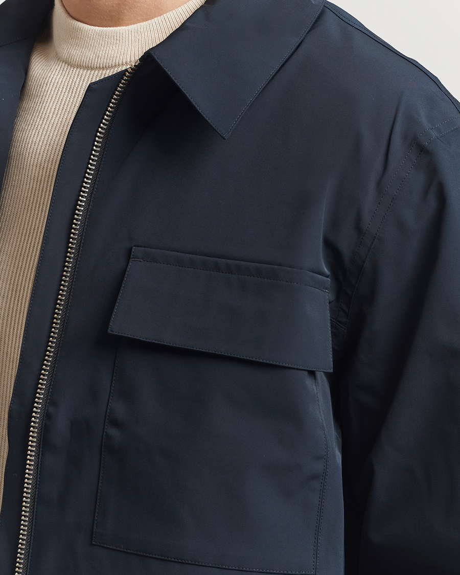 Mies | Takit | NN07 | Alban Bomber Jacket Navy Blue