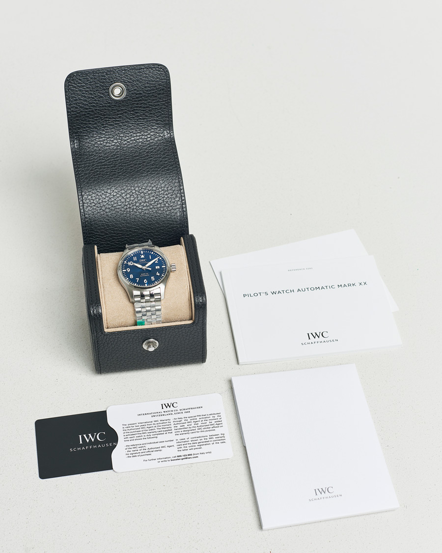 Mies | IWC Pre-Owned Pilot's Watch Mark XX Silver | IWC Pre-Owned | Pilot's Watch Mark XX Silver