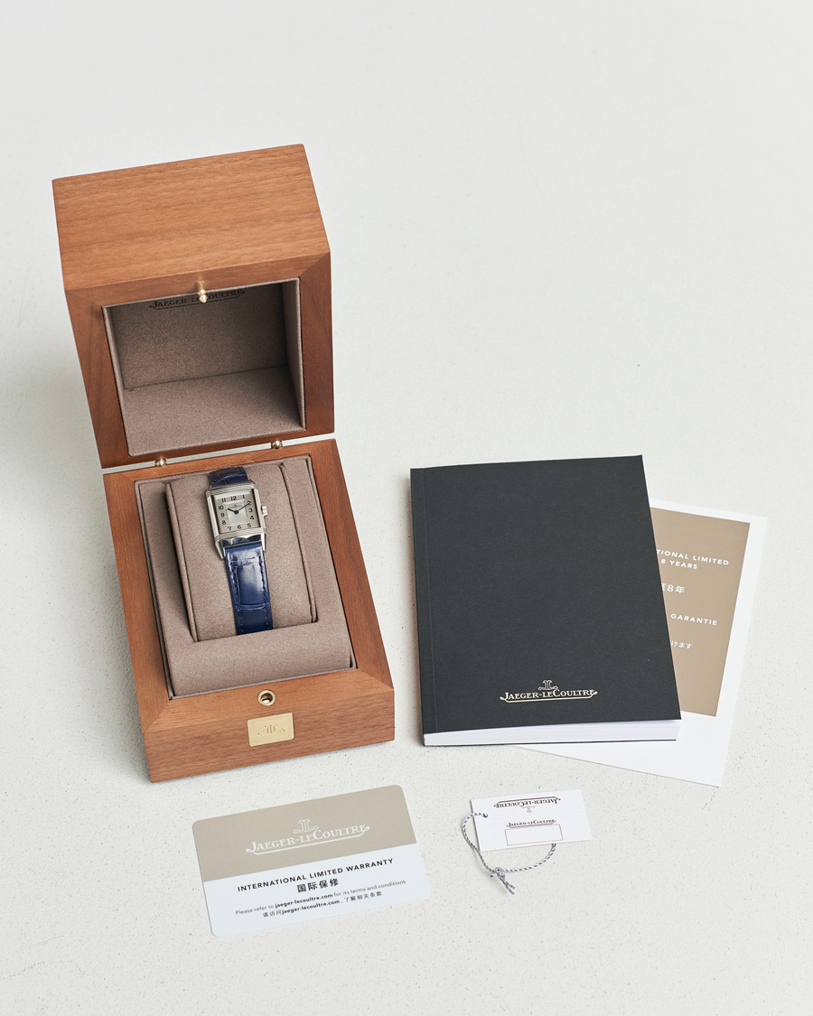 Mies | Jaeger-LeCoultre Pre-Owned Reverso Classic Monoface Blue | Jaeger-LeCoultre Pre-Owned | Reverso Classic Monoface Blue