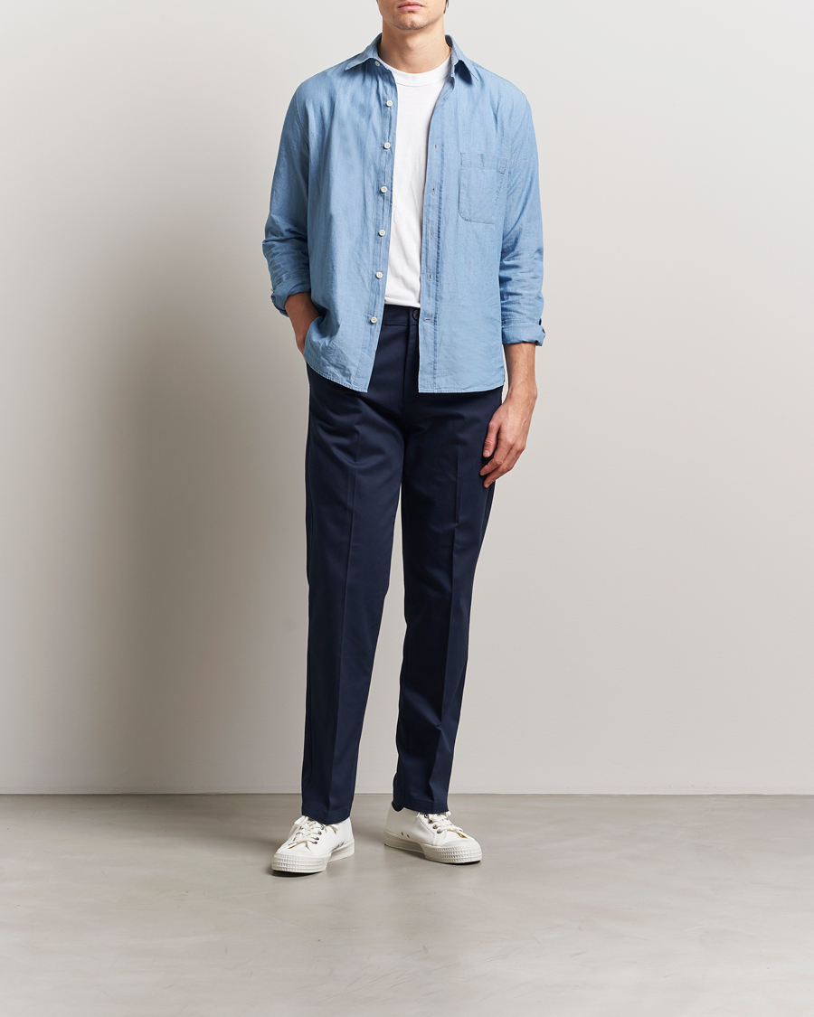 Mies | Housut | Dockers | Stain Defender Straight Chino Navy Blazer