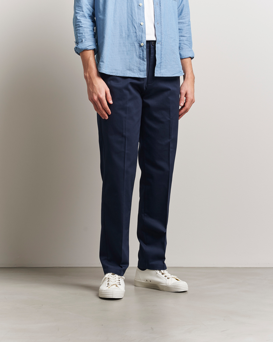 Mies | Housut | Dockers | Stain Defender Straight Chino Navy Blazer