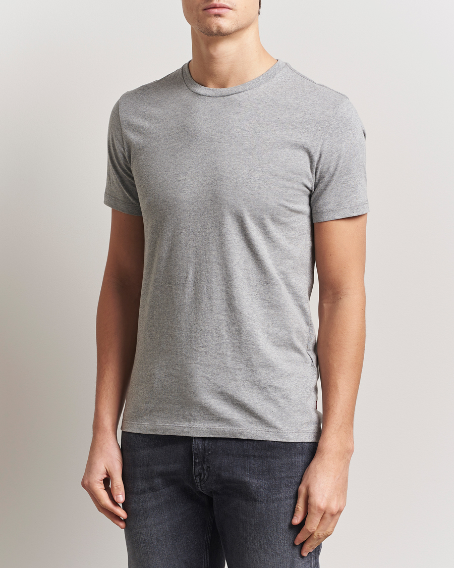 Mies | T-paidat | Levi's | 2-Pack Crew Neck T-Shirt White/Grey Heather