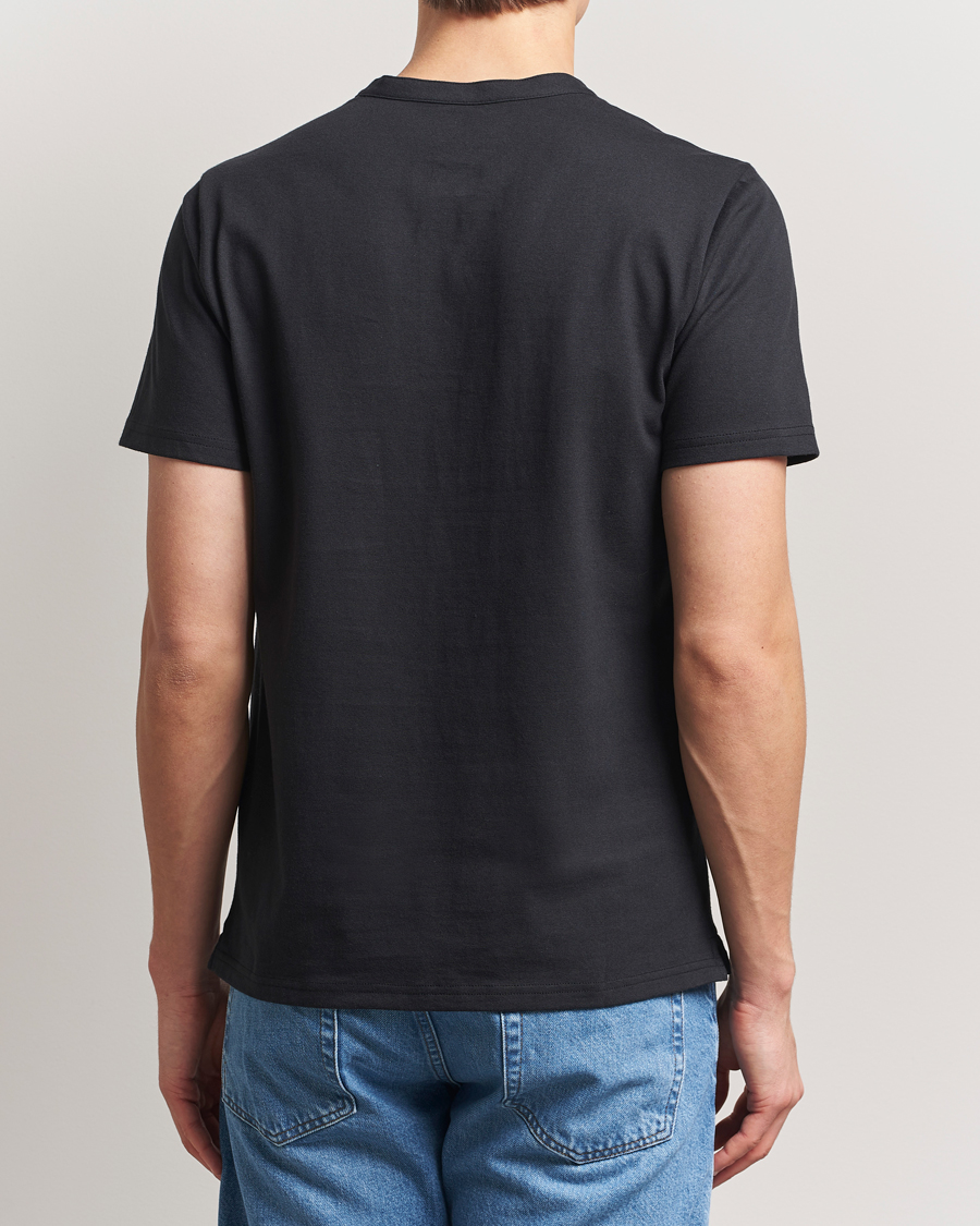 Mies | T-paidat | Levi's | Short Sleeve Henley Mineral Black