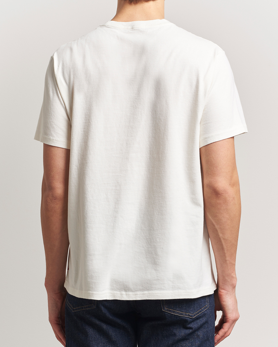 Mies | T-paidat | Levi's | Relaxed Fit Printed Crew Neck T-Shirt Egret White