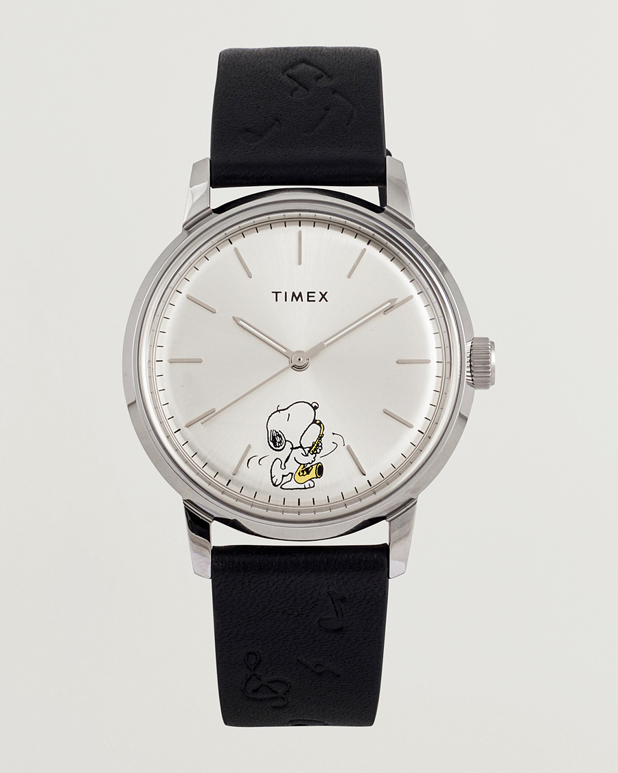Mies | Timex Timex X Peanuts Marlin Snoopy Automatic 40mm Silver Dial | Timex | X Peanuts Marlin Snoopy Automatic 40mm Silver Dial