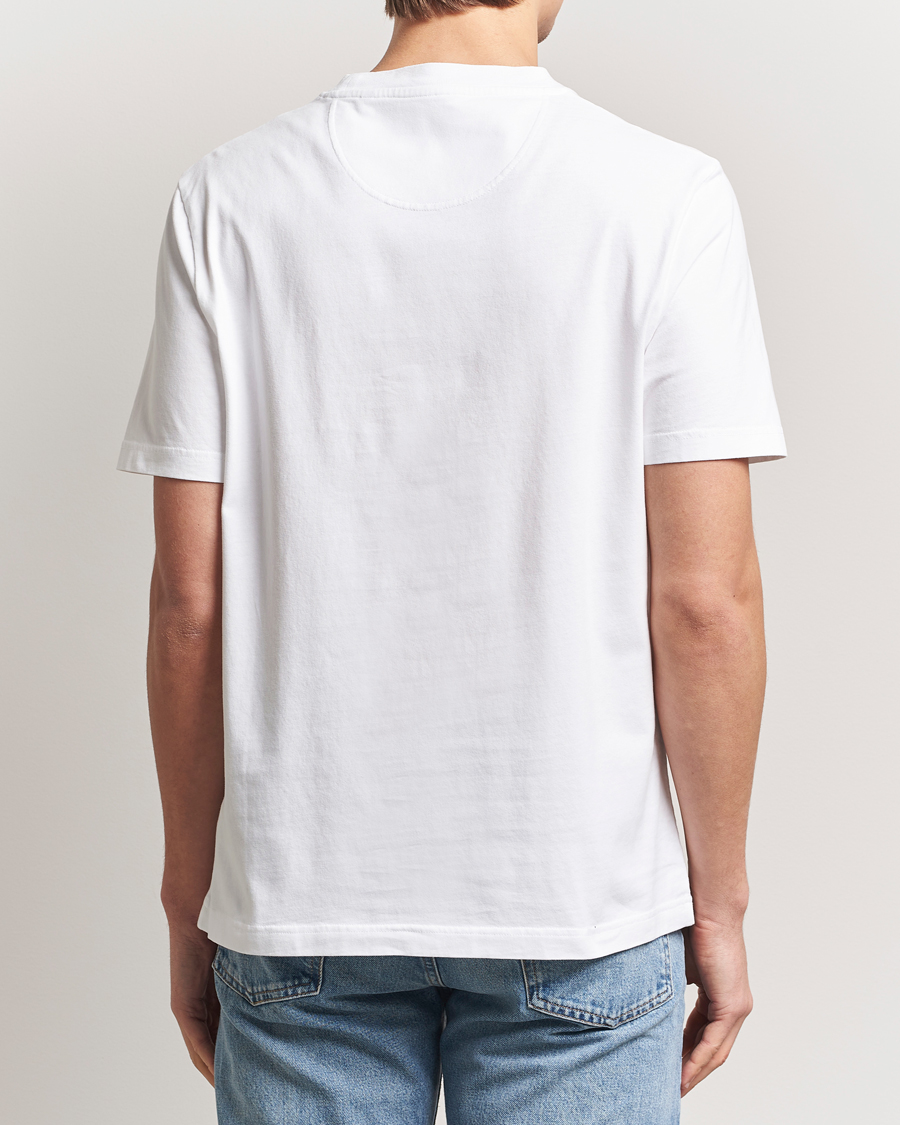 Mies | T-paidat | Barbour International | Nicholl Steeve McQueen T-Shirt White