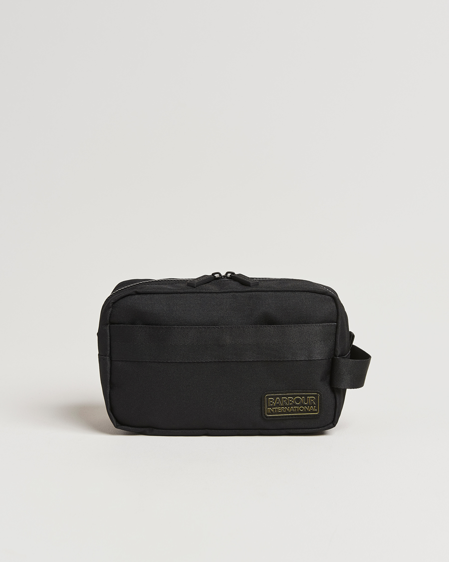 Mies | Barbour International Knockhill Washbag Black | Barbour International | Knockhill Washbag Black