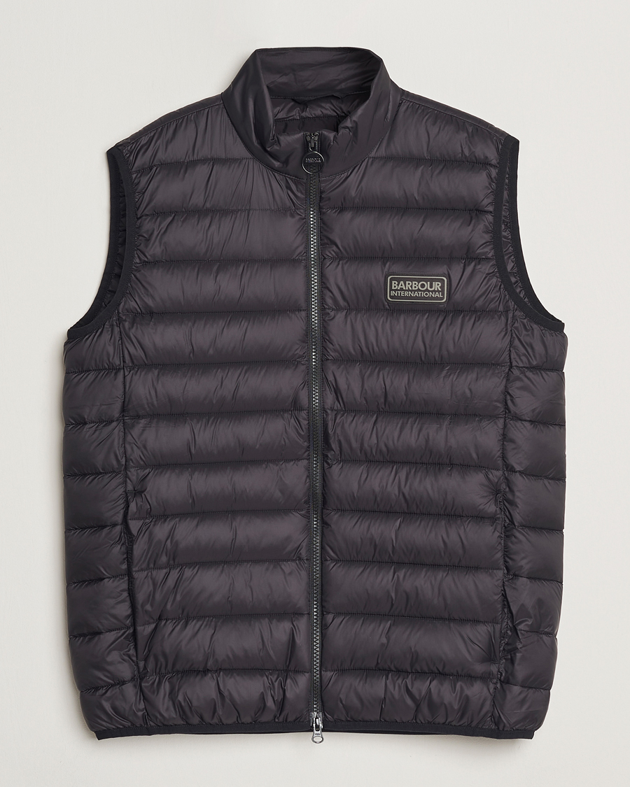 Mies | Takit | Barbour International | Trer Reed Puffer Gilet Black
