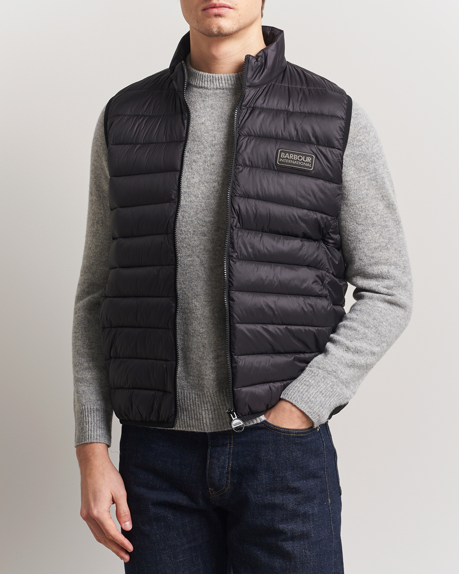 Mies | Takit | Barbour International | Trer Reed Puffer Gilet Black