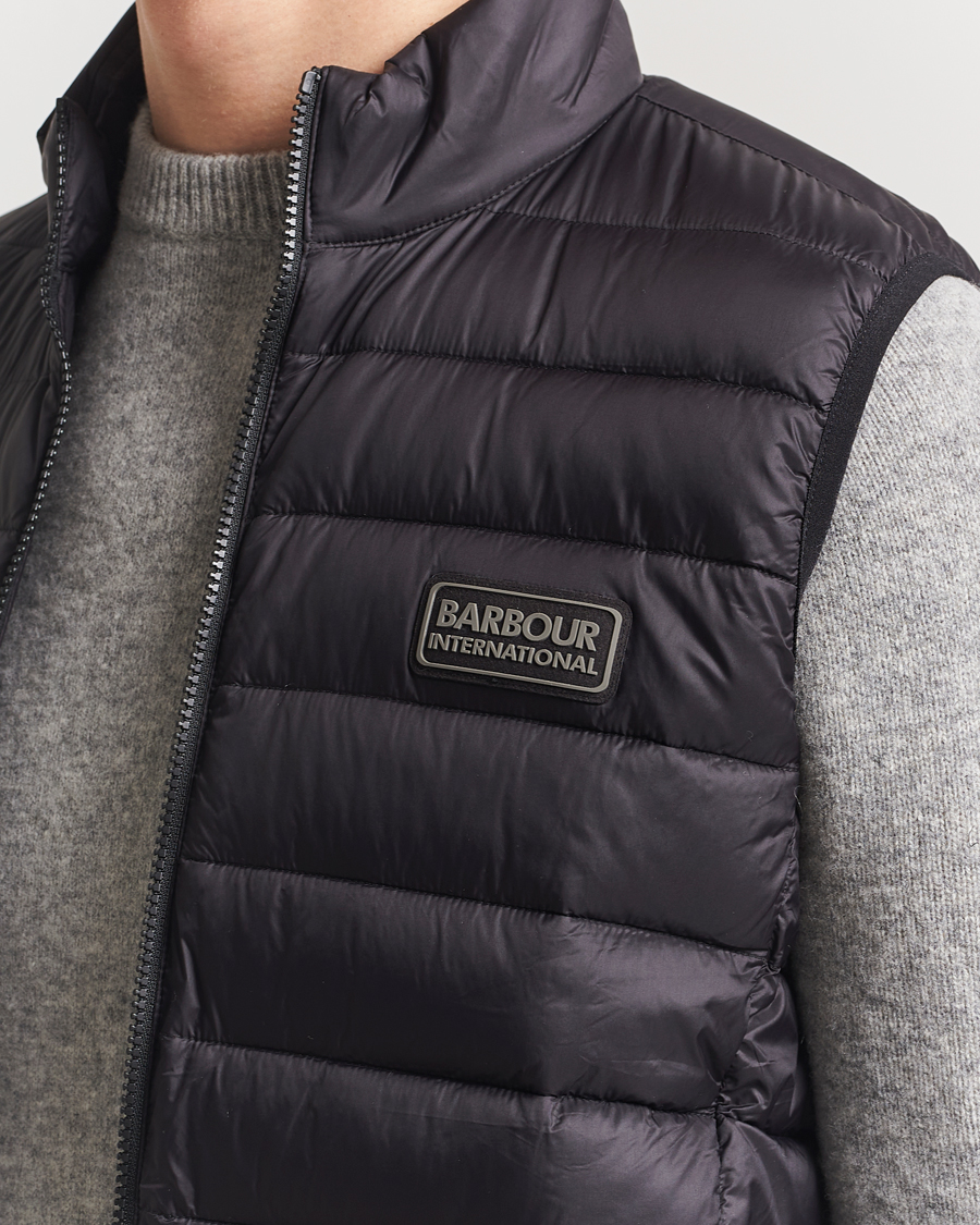 Mies | Takit | Barbour International | Trer Reed Puffer Gilet Black
