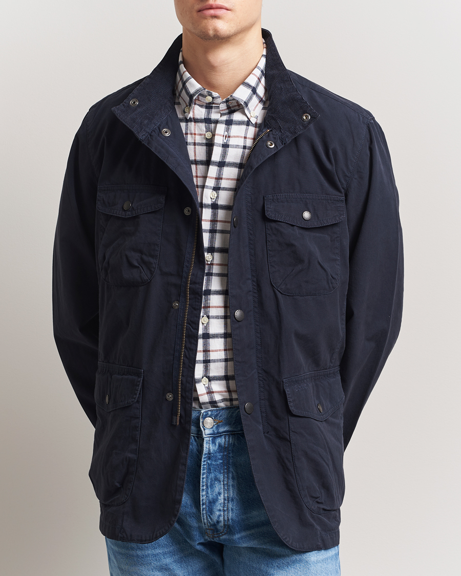 Mies | Takit | Barbour Lifestyle | Ogston Casual Jacket Navy