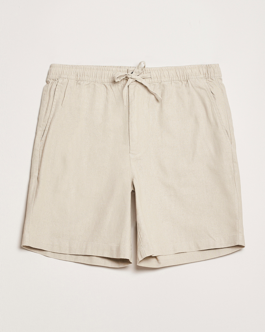 Mies | Shortsit | Barbour Lifestyle | Cotton/Linen Relaxed Shorts Mist