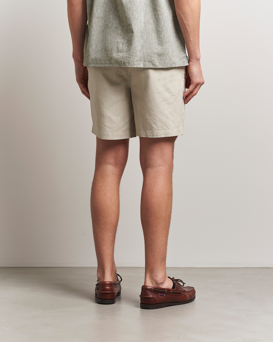 Mies | Shortsit | Barbour Lifestyle | Cotton/Linen Relaxed Shorts Mist