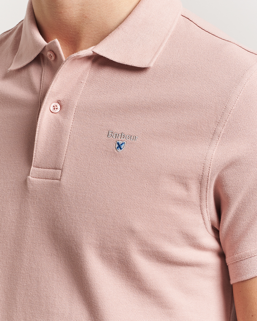 Mies | Pikeet | Barbour Lifestyle | Sports Polo Pink Mist