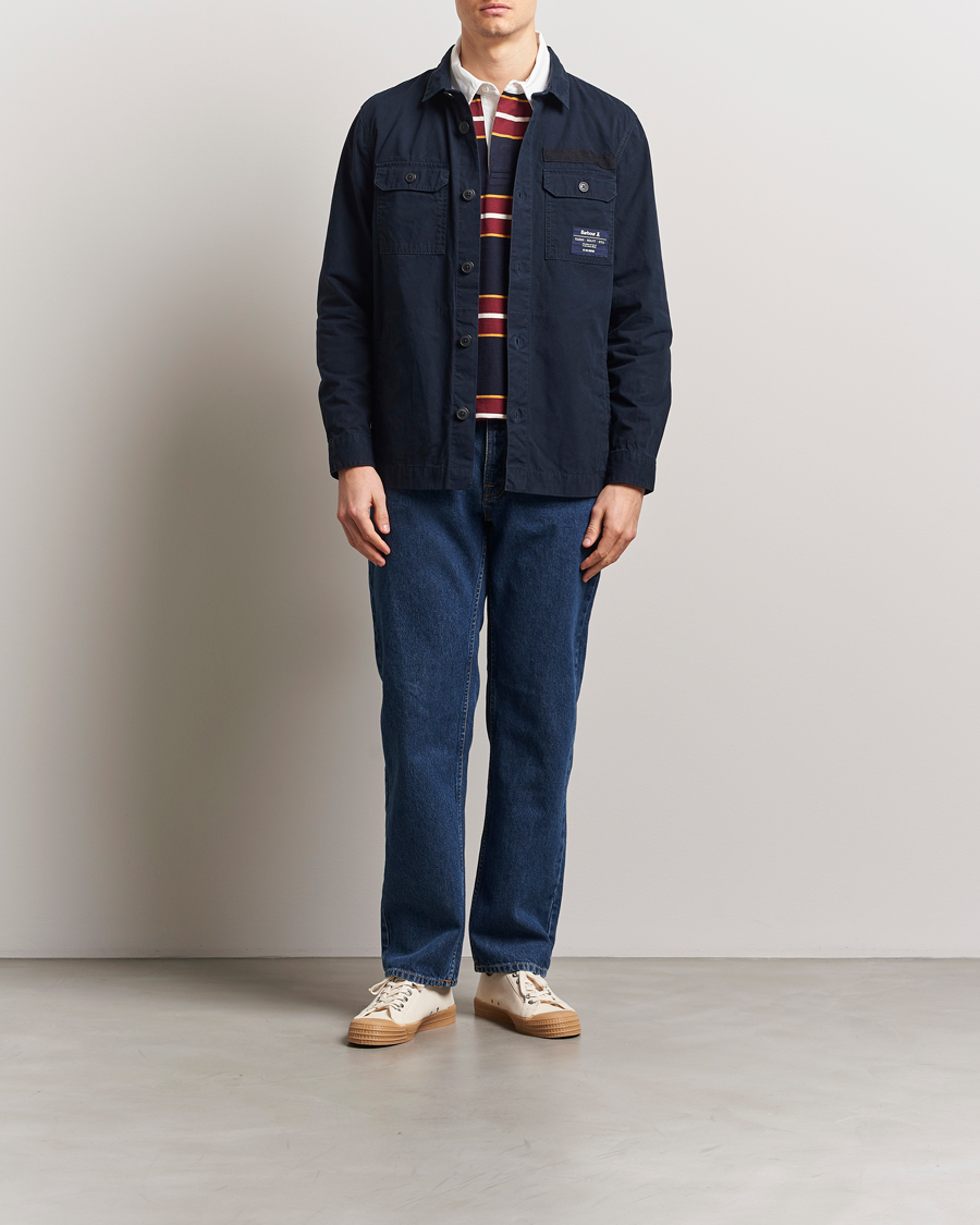 Mies | Kauluspaidat | Barbour Lifestyle | Bidlam Overshirt Navy