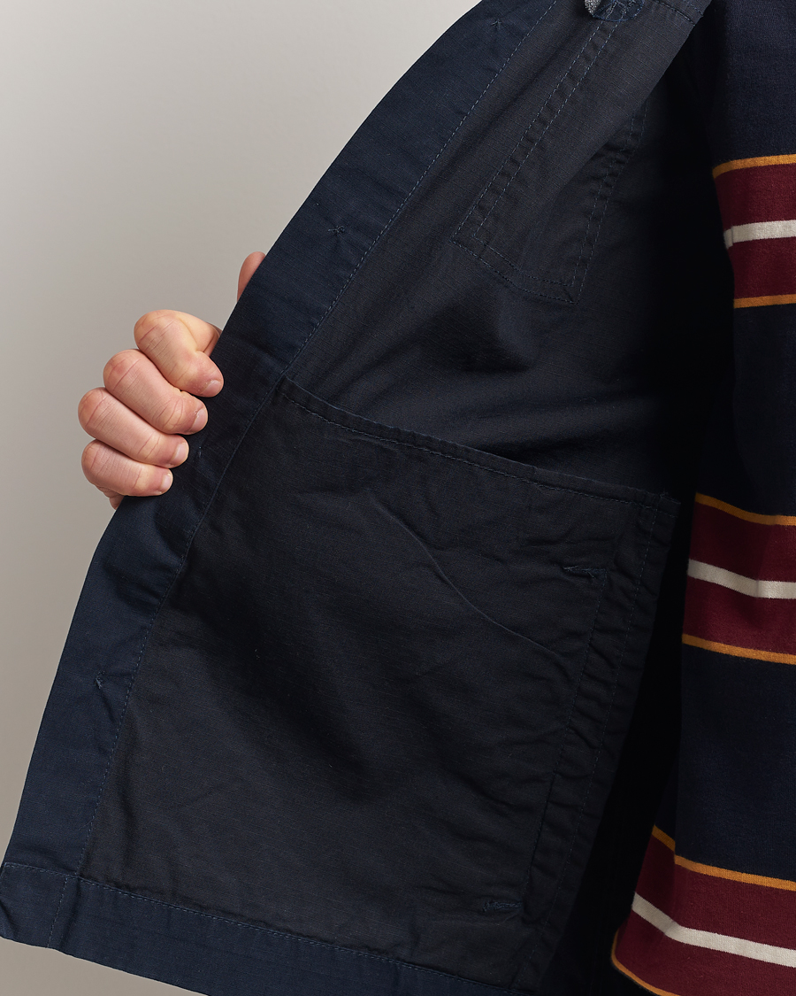 Mies | Kauluspaidat | Barbour Lifestyle | Bidlam Overshirt Navy