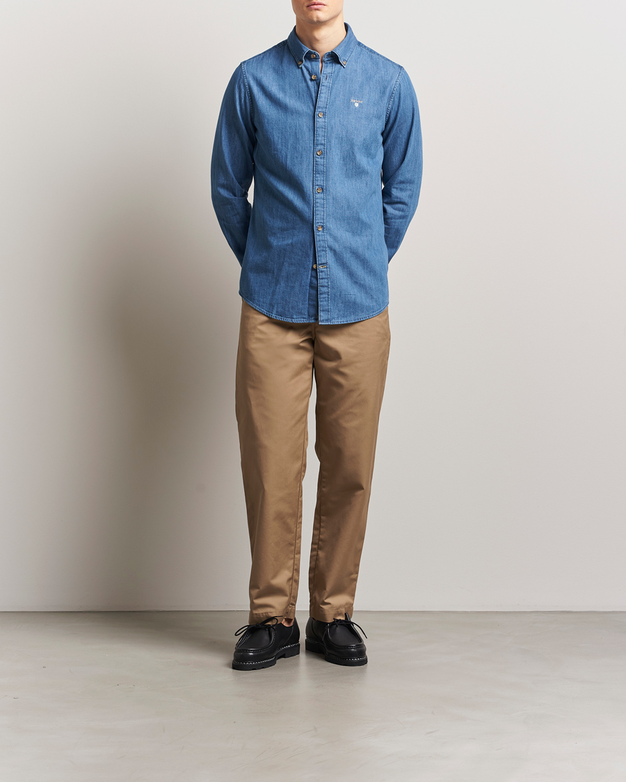 Mies | Kauluspaidat | Barbour Lifestyle | Chambray Crest Shirt Chambray