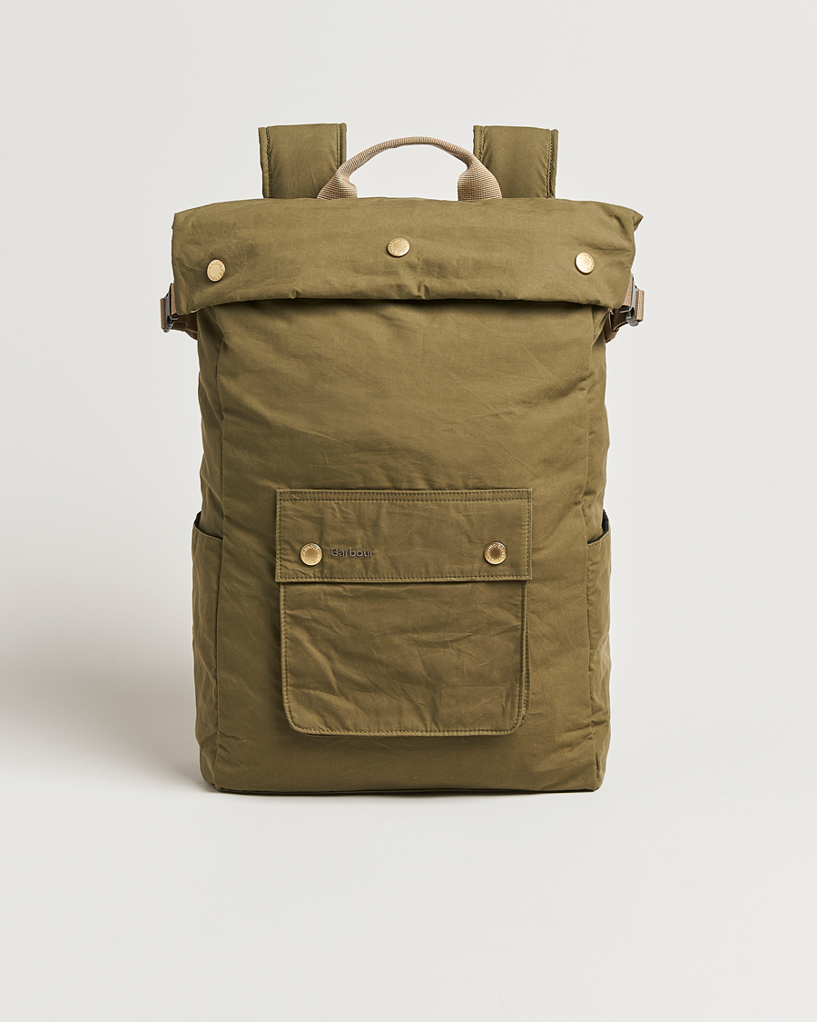 Mies | Barbour Lifestyle Transport Foldover Backpack Dusky Green | Barbour Lifestyle | Transport Foldover Backpack Dusky Green