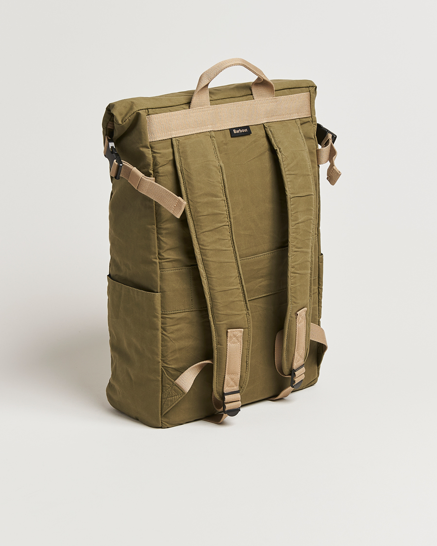 Mies | Barbour Lifestyle Transport Foldover Backpack Dusky Green | Barbour Lifestyle | Transport Foldover Backpack Dusky Green
