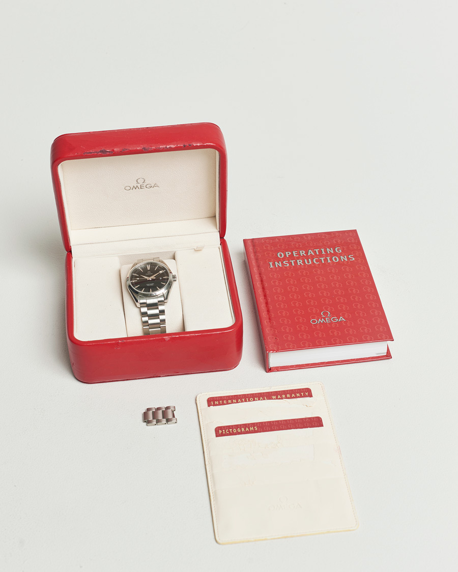 Mies | Omega Pre-Owned Seamaster Aqua Terra | Omega Pre-Owned | Seamaster Aqua Terra