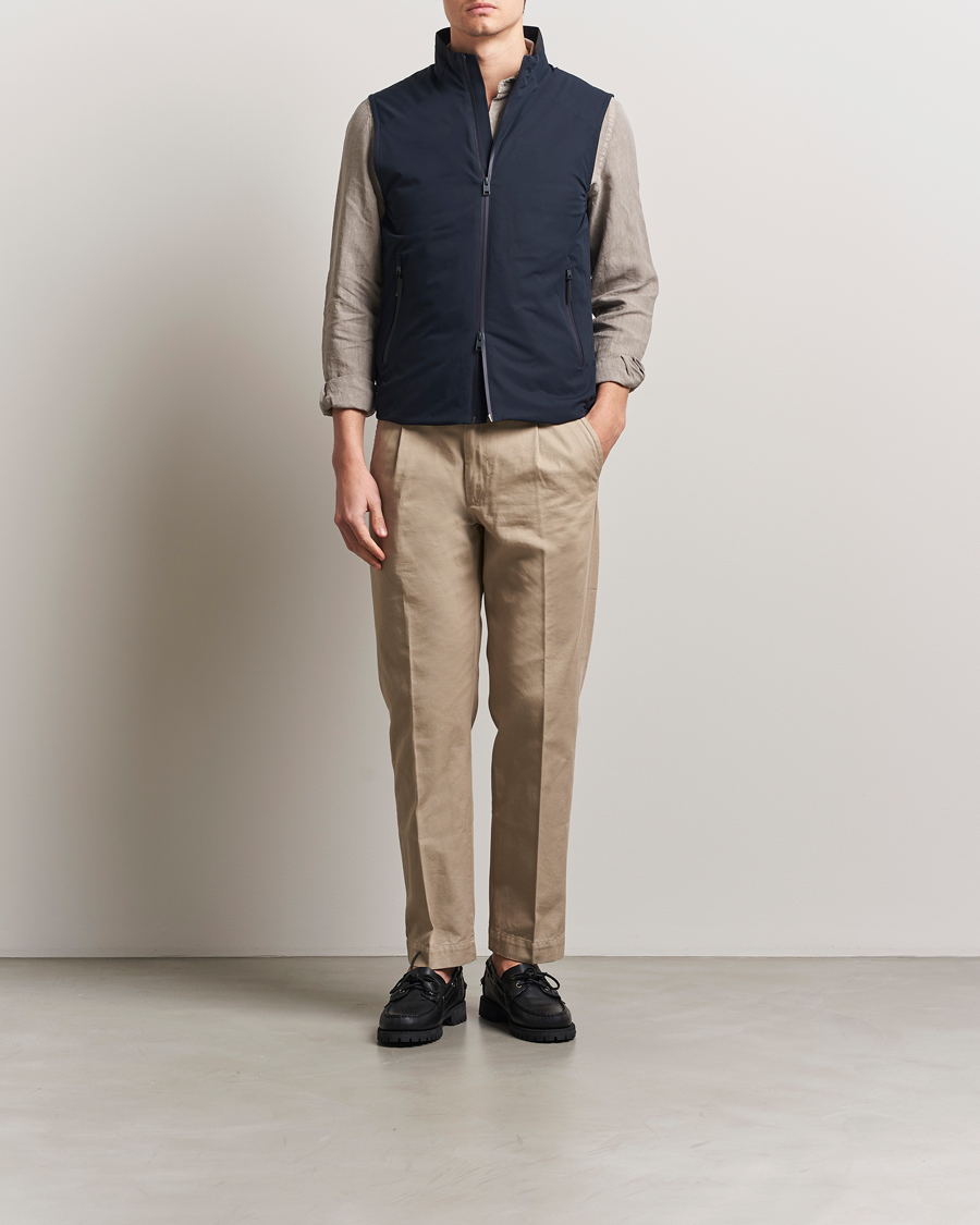 Mies | Takit | Woolrich | Sailing Two Layer Vest Melton Blue