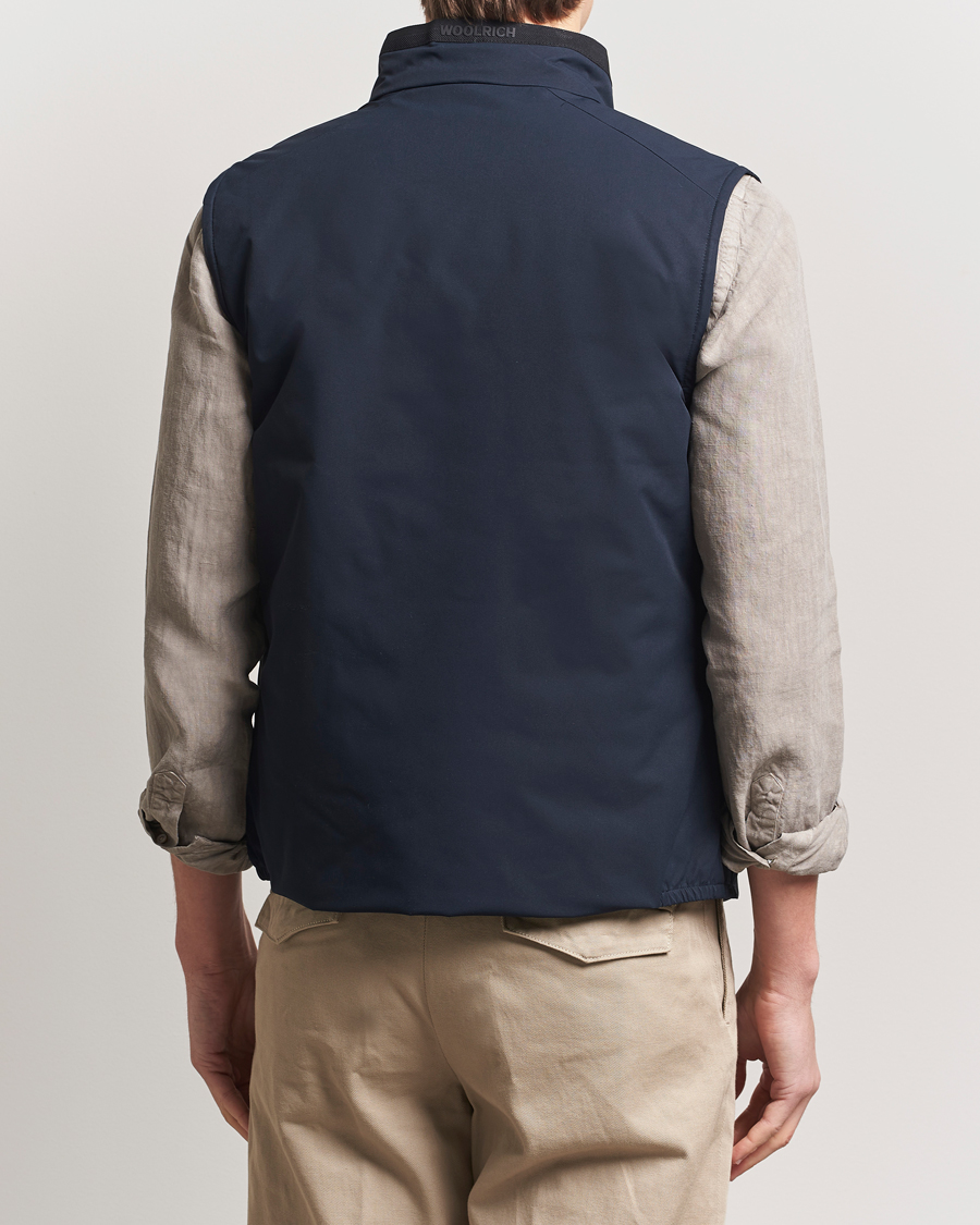 Mies | Takit | Woolrich | Sailing Two Layer Vest Melton Blue