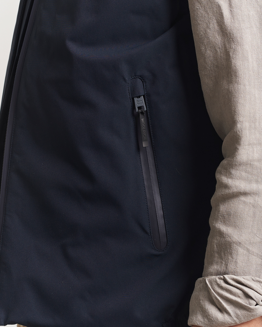 Mies | Takit | Woolrich | Sailing Two Layer Vest Melton Blue