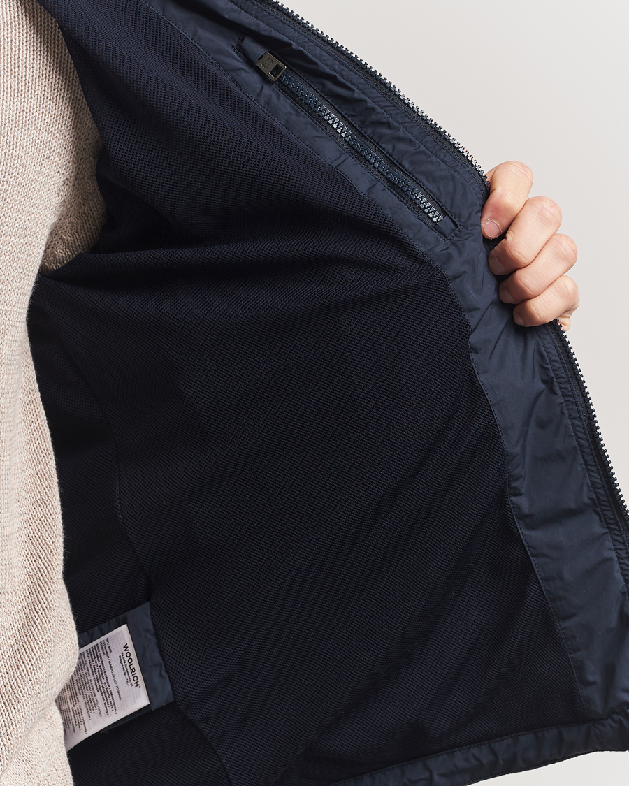 Mies | Takit | Woolrich | Urban Field Jacket Melton Blue