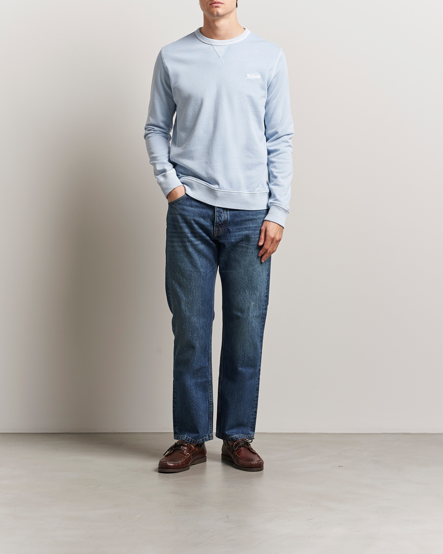 Mies | Puserot | Woolrich | Garment Dyed Crewneck Flask