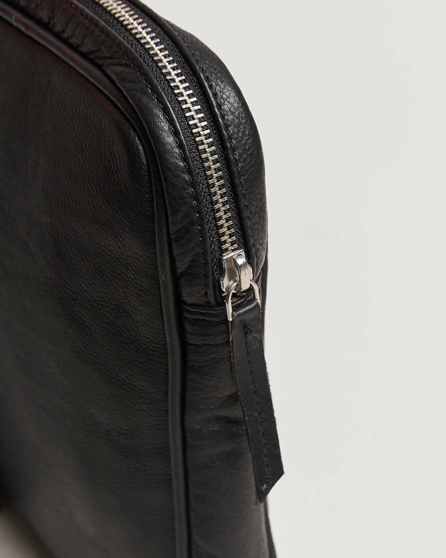 Mies | Laukut | LES DEUX | Leather Laptop Sleeve Black