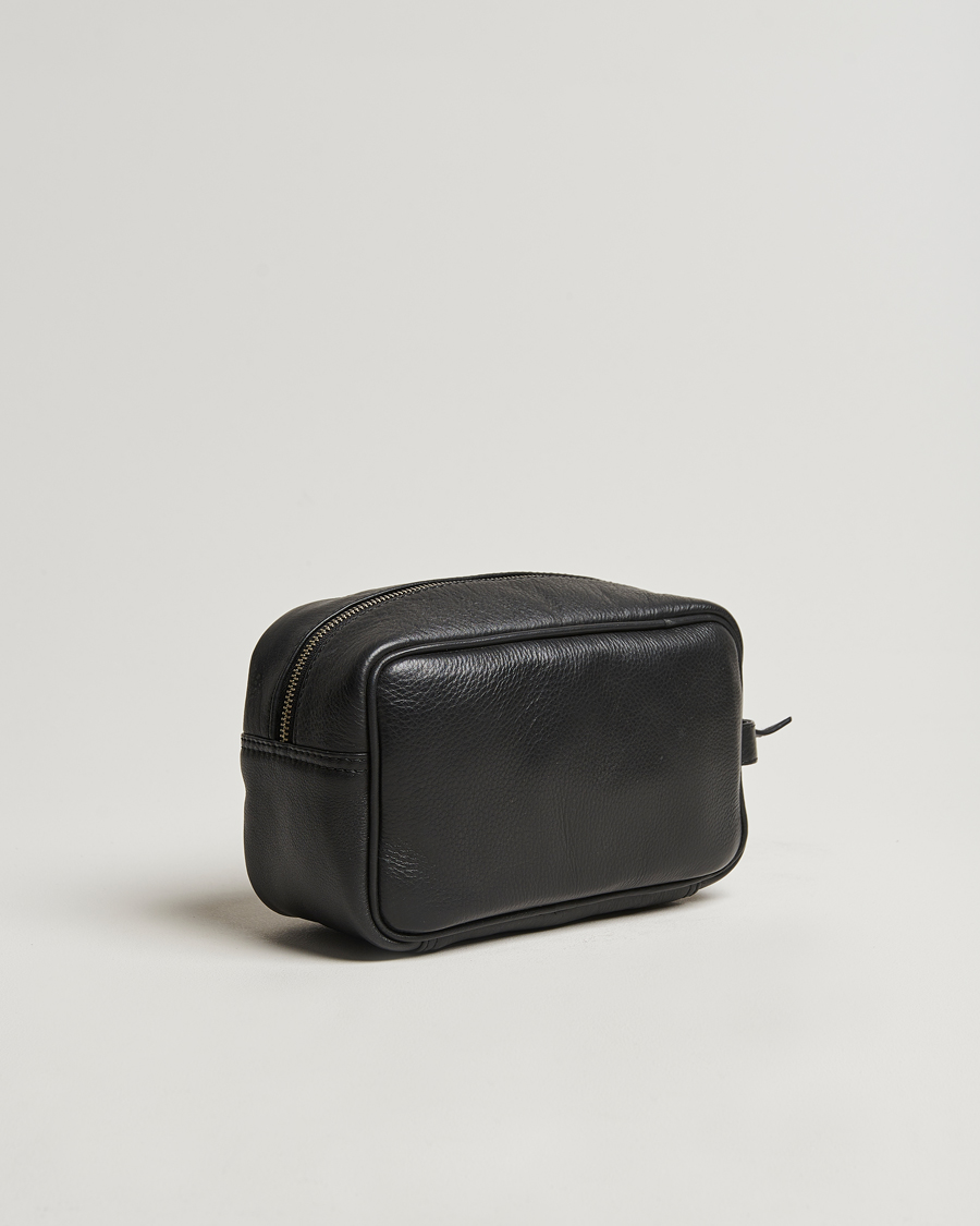 Mies | Laukut | LES DEUX | Leather Washbag Black