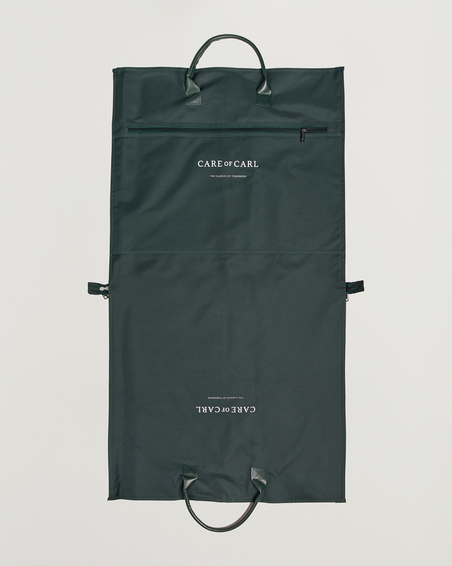 Mies | Care with Carl Garment Bag Classic Green | Care with Carl | Garment Bag Classic Green