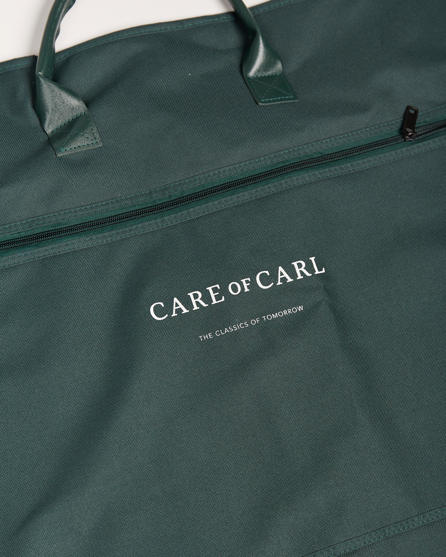 Mies | Care with Carl Garment Bag Classic Green | Care with Carl | Garment Bag Classic Green