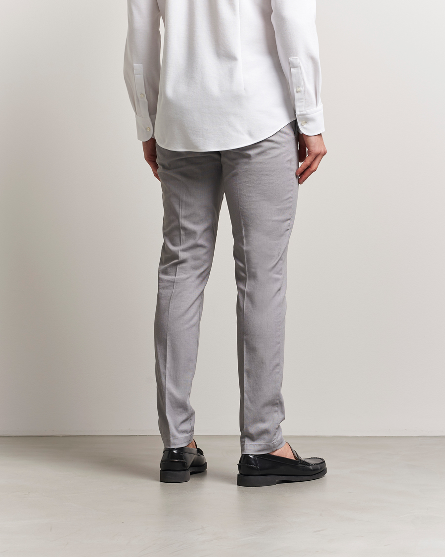 Mies | Housut | BOSS BLACK | Kaito Structured Cotton Pants Dark Grey