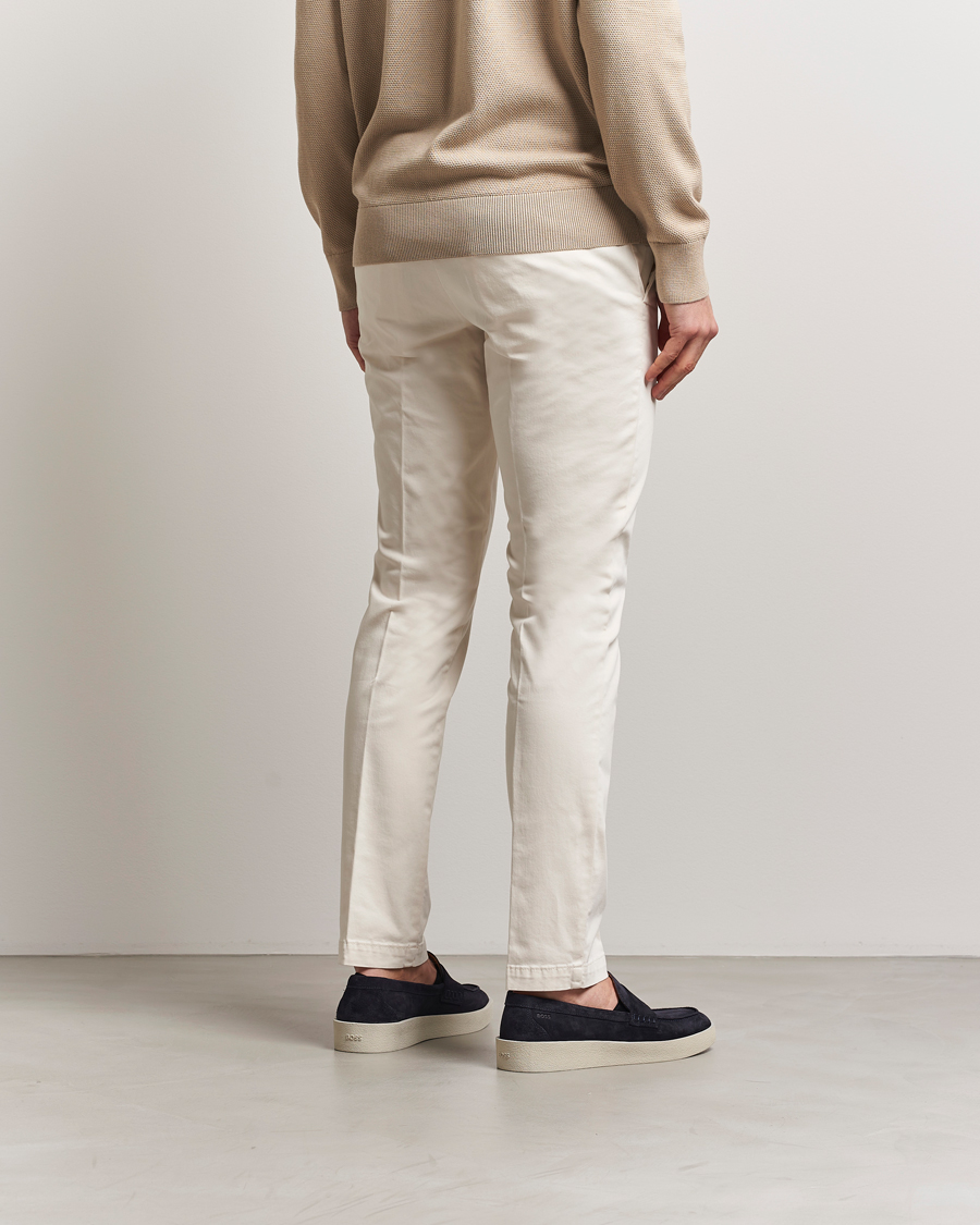Mies | Housut | BOSS BLACK | Kaito1 Cotton Chinos Open White
