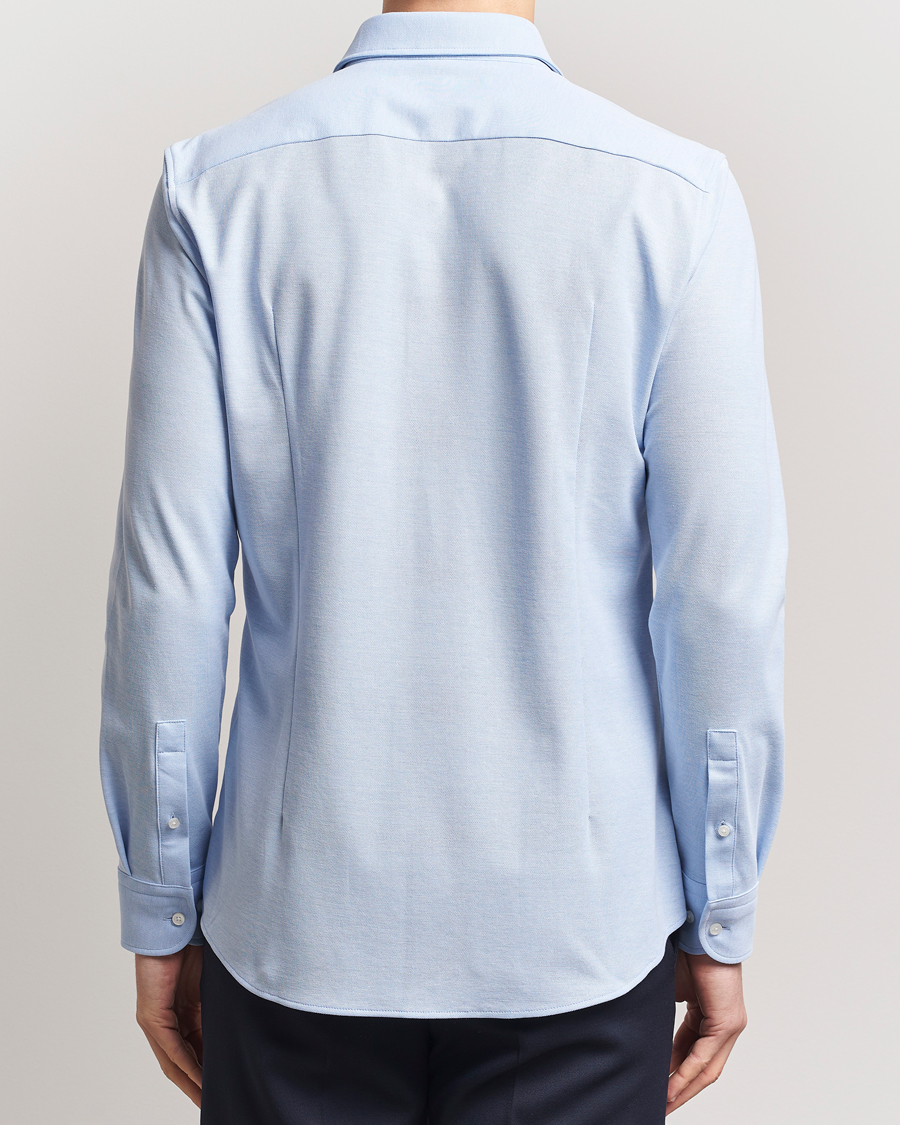 Mies | Kauluspaidat | BOSS BLACK | Hank Structured Shirt Light Blue