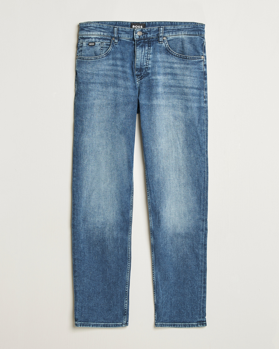 Mies | Farkut | BOSS BLACK | Re.Maine Jeans Washed Navy