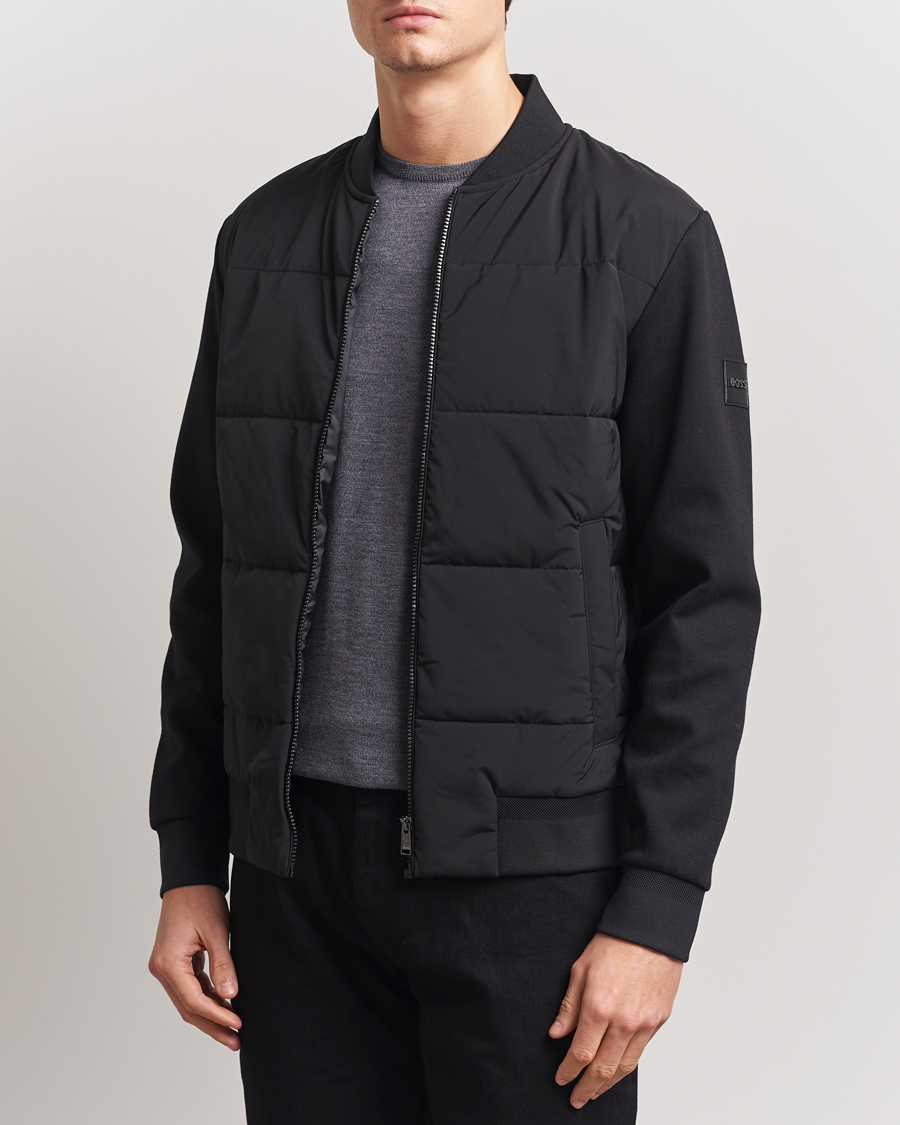 Mies | Takit | BOSS BLACK | Skiles Hybrid Jacket Black