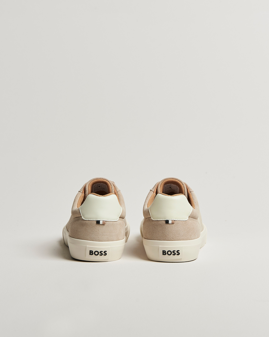 Mies | BOSS BLACK Aiden Suede Sneaker Light Beige | BOSS BLACK | Aiden Suede Sneaker Light Beige