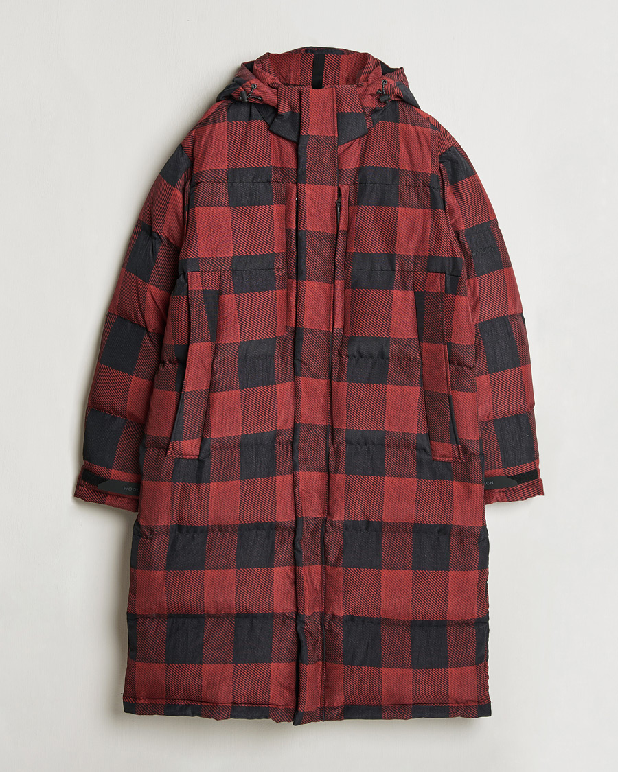 Mies | Takit | Woolrich | Quilted Check Parka by Todd Snyder Red/Black