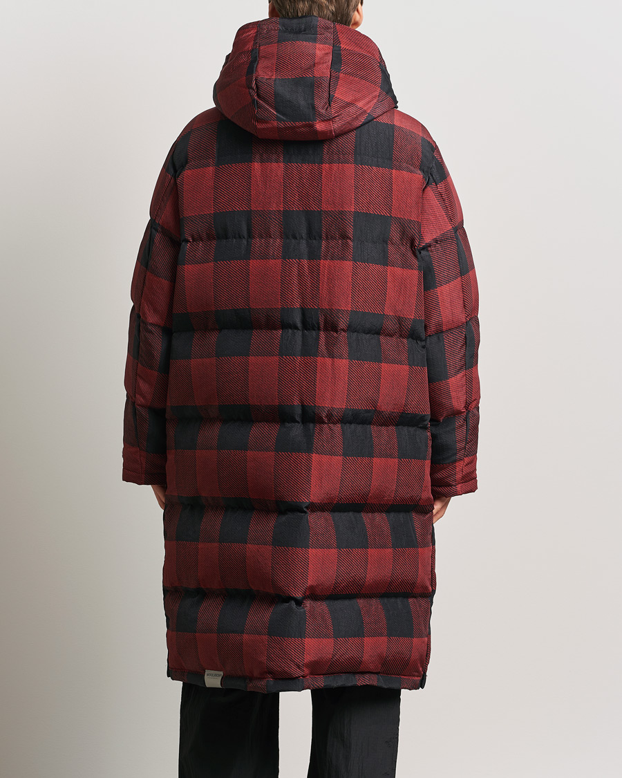Mies | Takit | Woolrich | Quilted Check Parka by Todd Snyder Red/Black