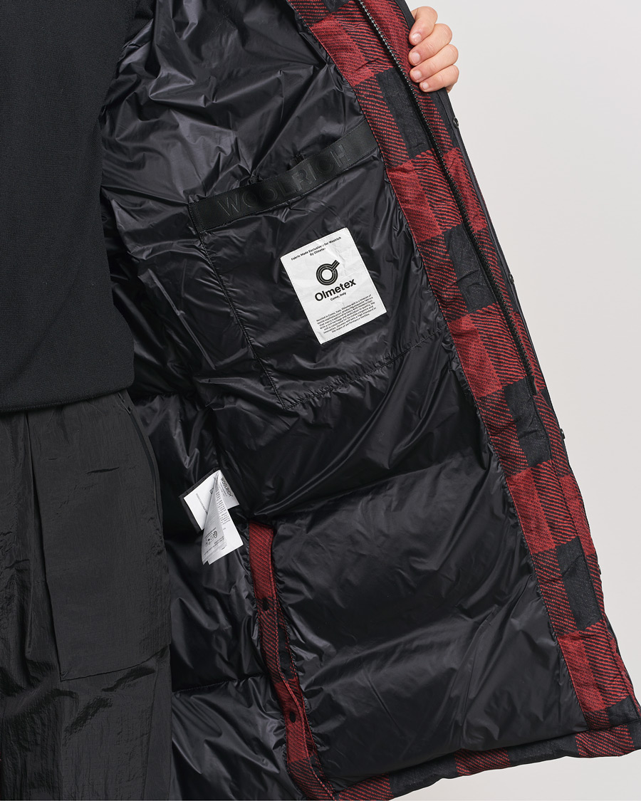 Mies | Takit | Woolrich | Quilted Check Parka by Todd Snyder Red/Black