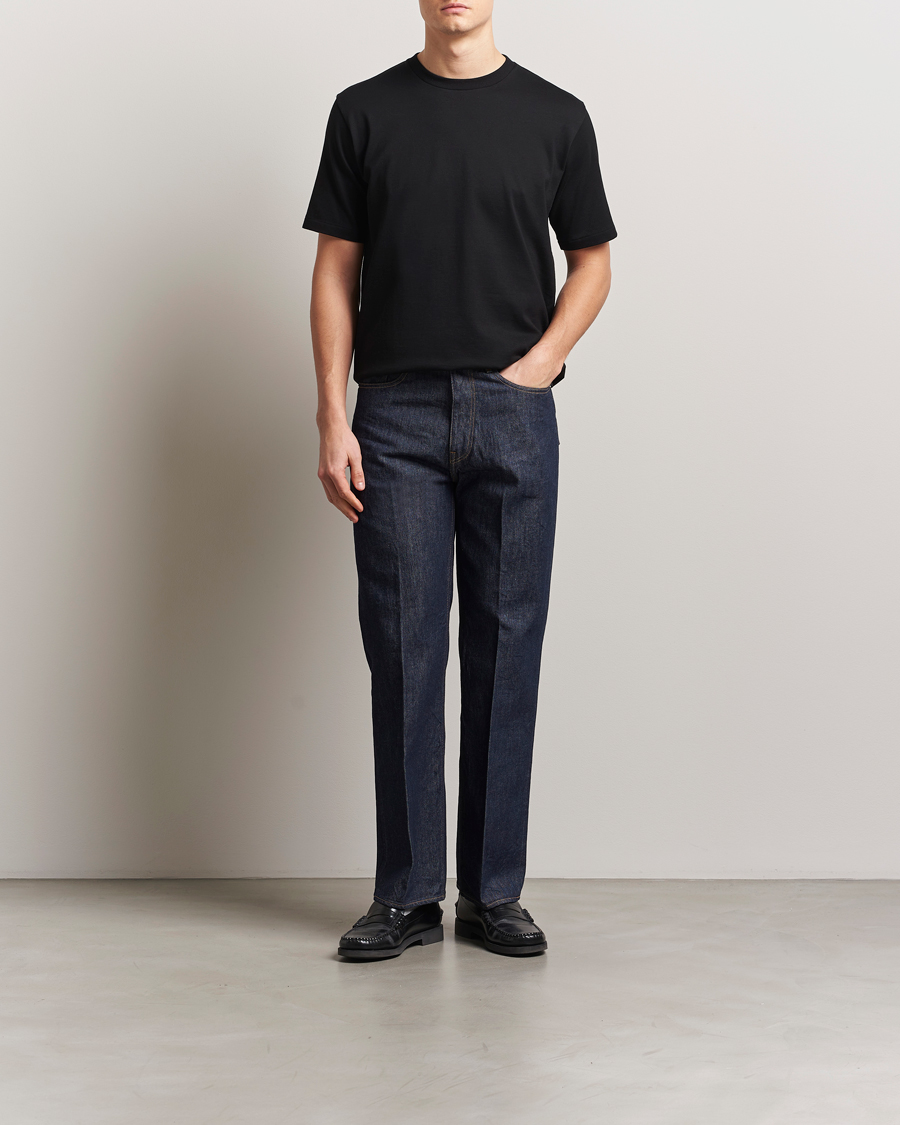 Mies | T-paidat | Auralee | Luster Plating T-Shirt Black