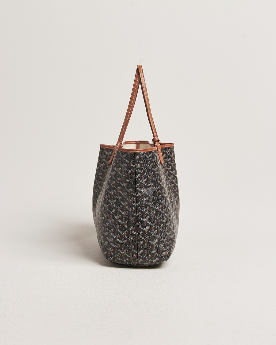 Mies | Goyard Pre-Owned Saint Louis PM Coated Canvas Tote Bag Brown | Goyard Pre-Owned | Saint Louis PM Coated Canvas Tote Bag Brown