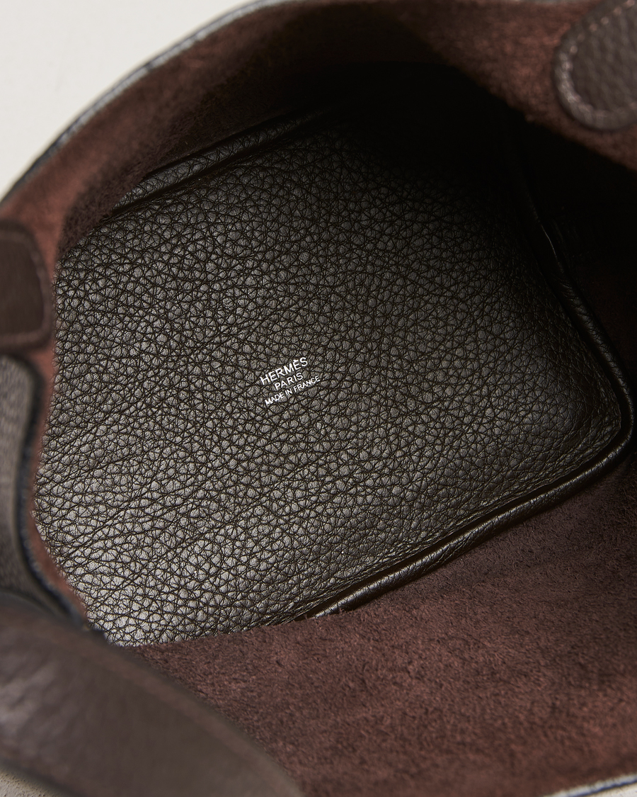 Mies | Hermès Pre-Owned Picotin Lock 18 Taurillon Chocolate | Hermès Pre-Owned | Picotin Lock 18 Taurillon Chocolate