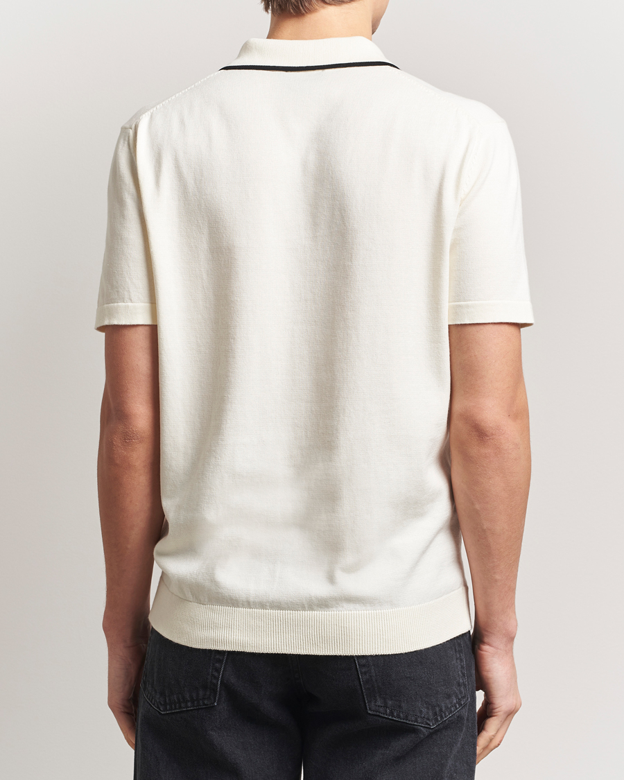Mies | Pikeet | A.P.C. | Fynn Knitted Polo White